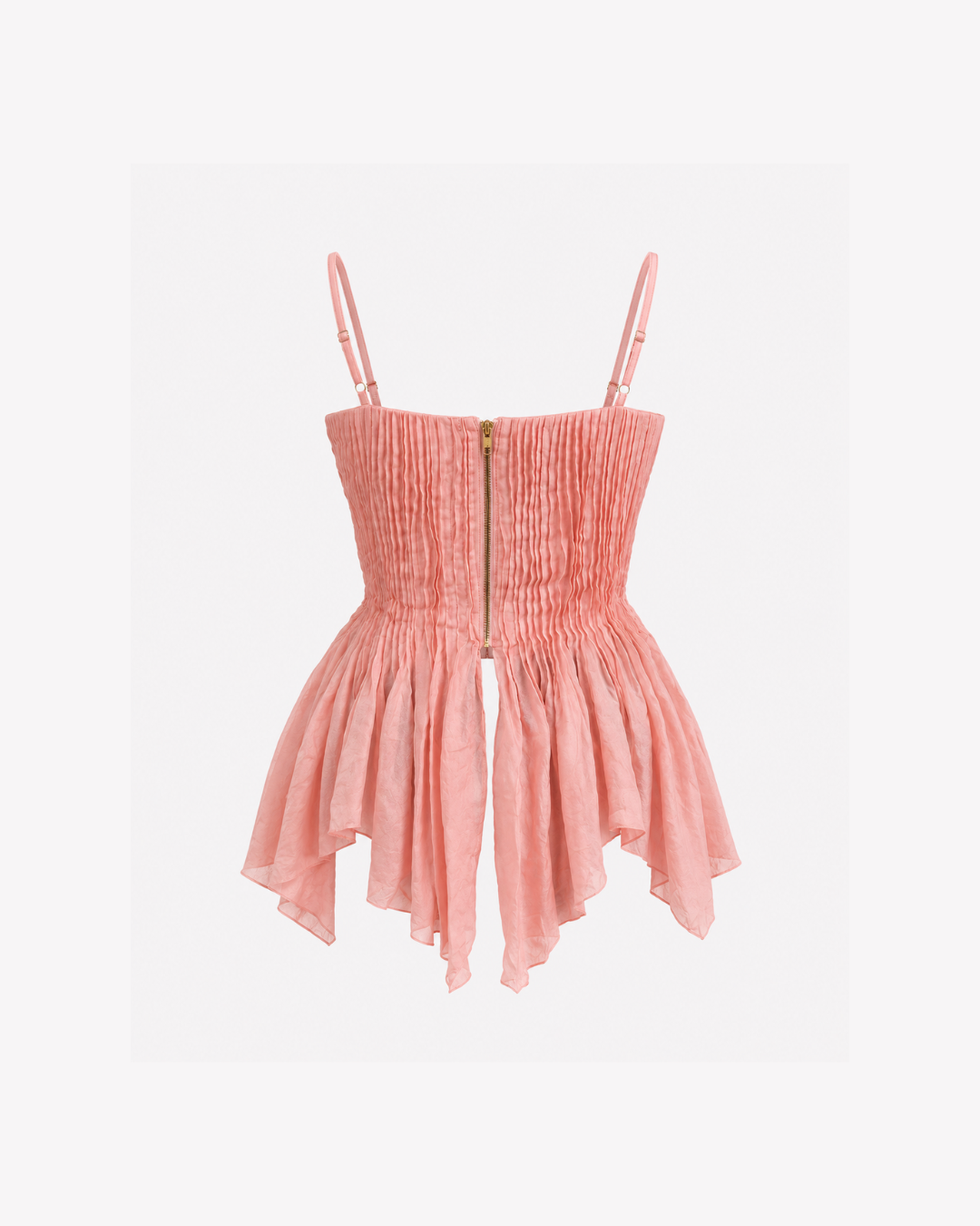 Petal Drip Top - Peach