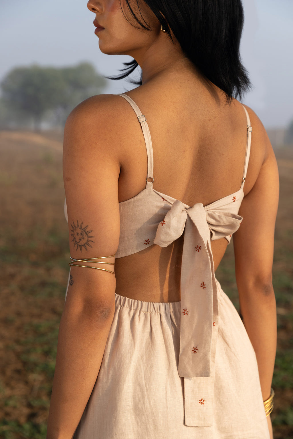 Beatrice Tie-up Dress